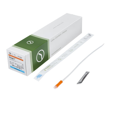 Bard 50616 Magic3 Urethral Catheter, 16 Fr., Male, Coude Tip
