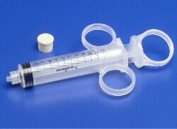 Cardinal 8881520178 Monoject Control Syringe, 20 mL, Three Ring Style, Luer Lock Tip