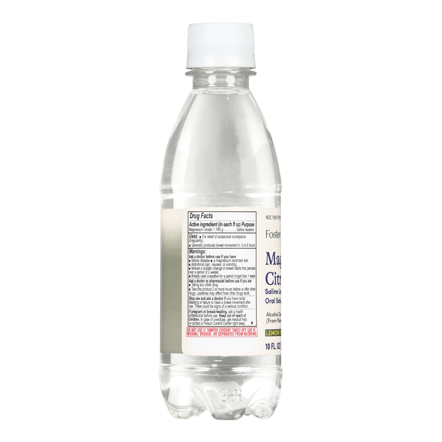 Foster & Thrive™ Magnesium Citrate Laxative, Lemon Flavor, 10-ounce bottle