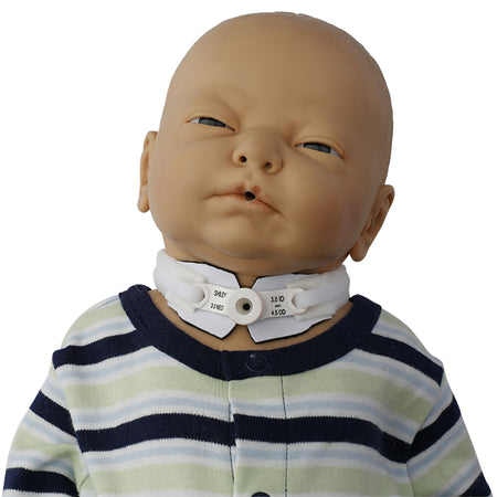 Marpac 235D Tracheostomy Tube Holder, 6 to 12 Inch, White