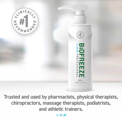 Biofreeze® Professional Pain Relieving Gel, 16-ounce pump bottle