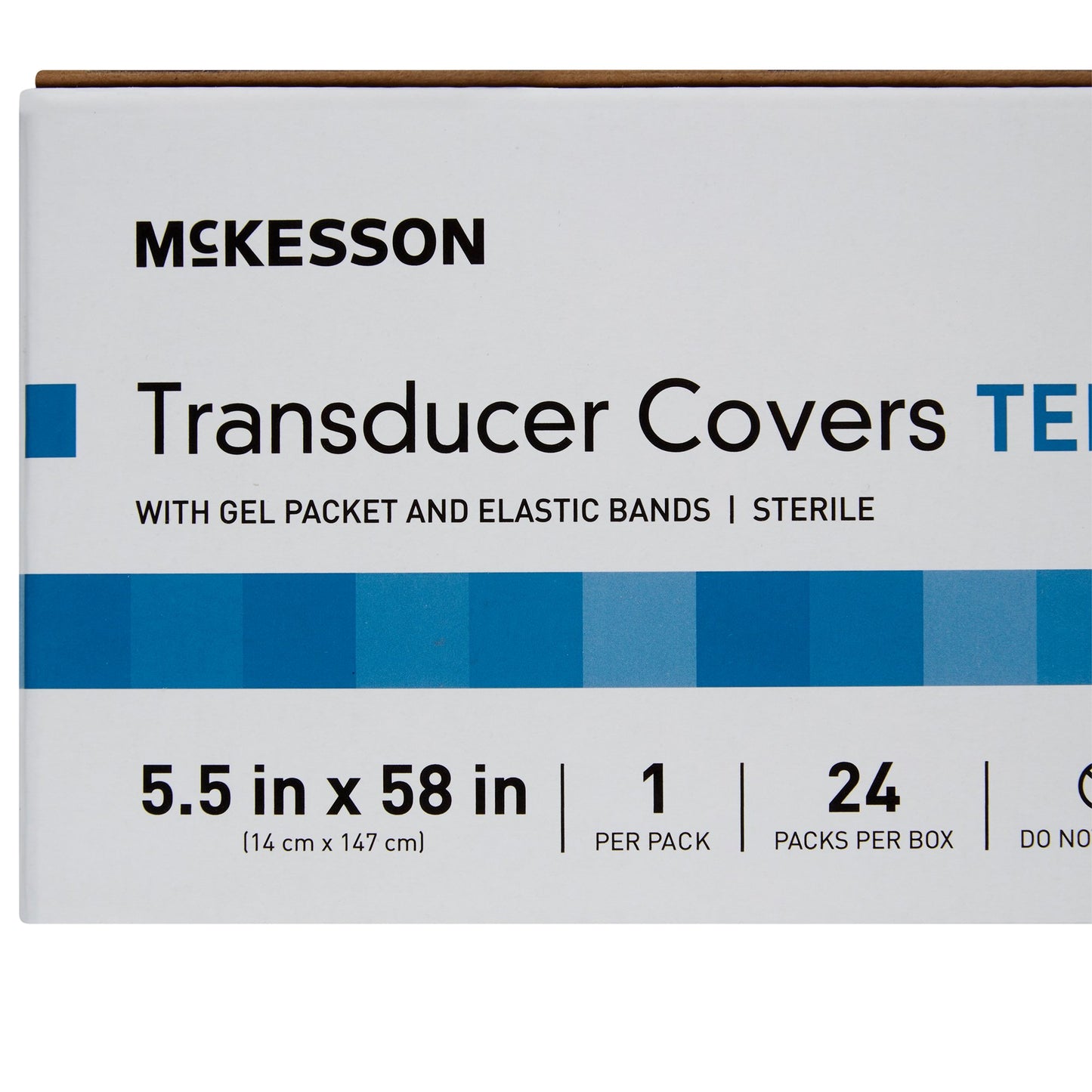 McKesson Telescopically Folded Transducer Cover, 5.5 x 58 Inch