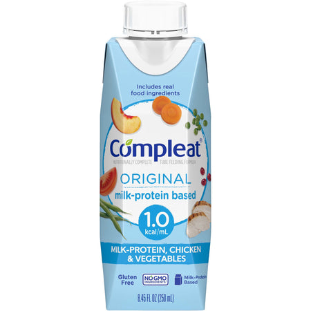 Nestle Healthcare Nutrition 193798 Compleat 1.0 Original Nutritionally Complete Tube Feeding Formula, 8.45-oz.