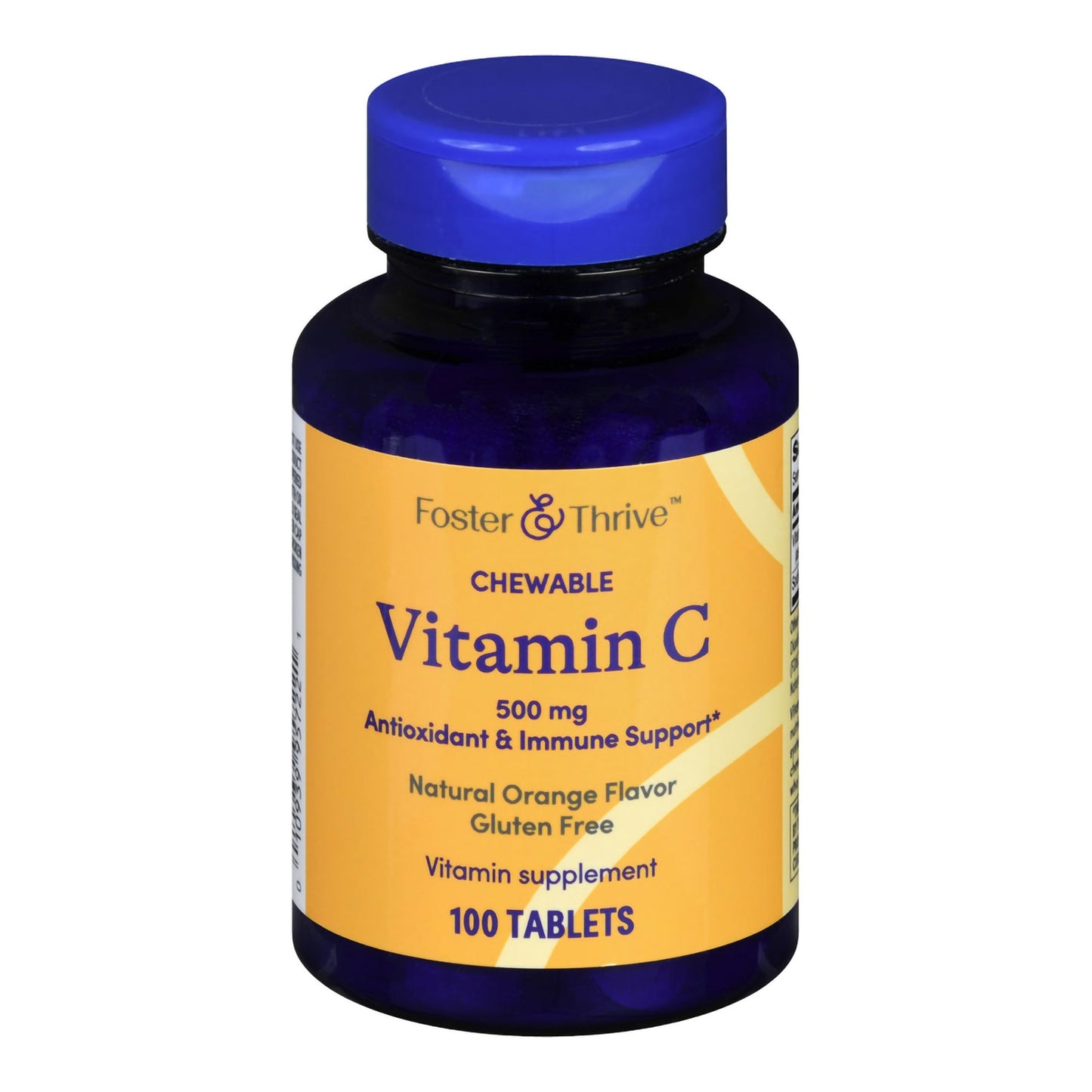Foster & Thrive™ Chewable Vitamin C 500 mg Tablets Natural Orange