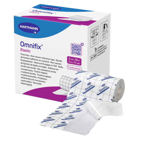Hartmann 900602 Omnifix Elastic Dressing Retention Tape with Liner, 2 Inch x 10 Yard