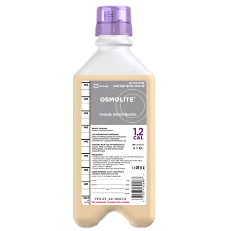 Abbott Nutrition 62697 Osmolite 1.2 Cal Tube Feeding Formula, 33.8-ounce bottle