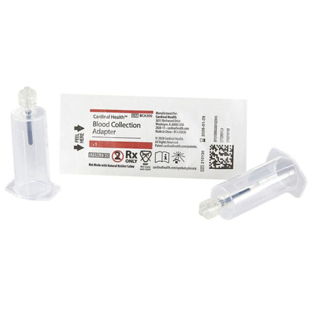 Cardinal BCA200 Plastic Blood Transfer Device with Luer Lock Adapter