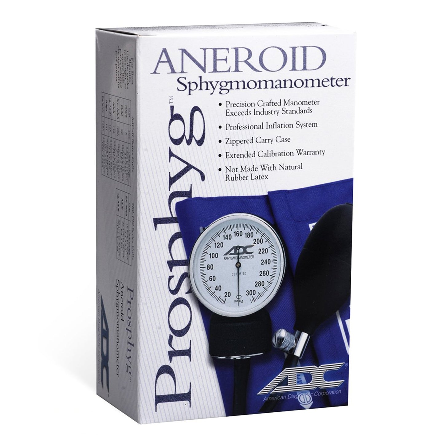 Prosphyg™ 790 Series Aneroid Sphygmomanometer / Stethoscope Combo
