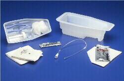 Cardinal 3305 Add-A-Cath Intermittent Tray, Without Catheter, Open System / Urethral