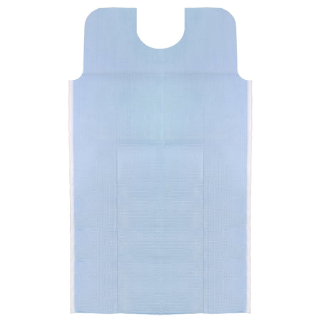 Tidi® Everyday Dental Bib, Blue, 29 x 42 Inch