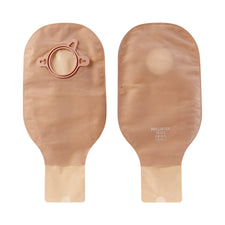 New Image™ 18122 Beige Colostomy Pouch, Pre-cut to Fit 44 mm Stomas, Green Match