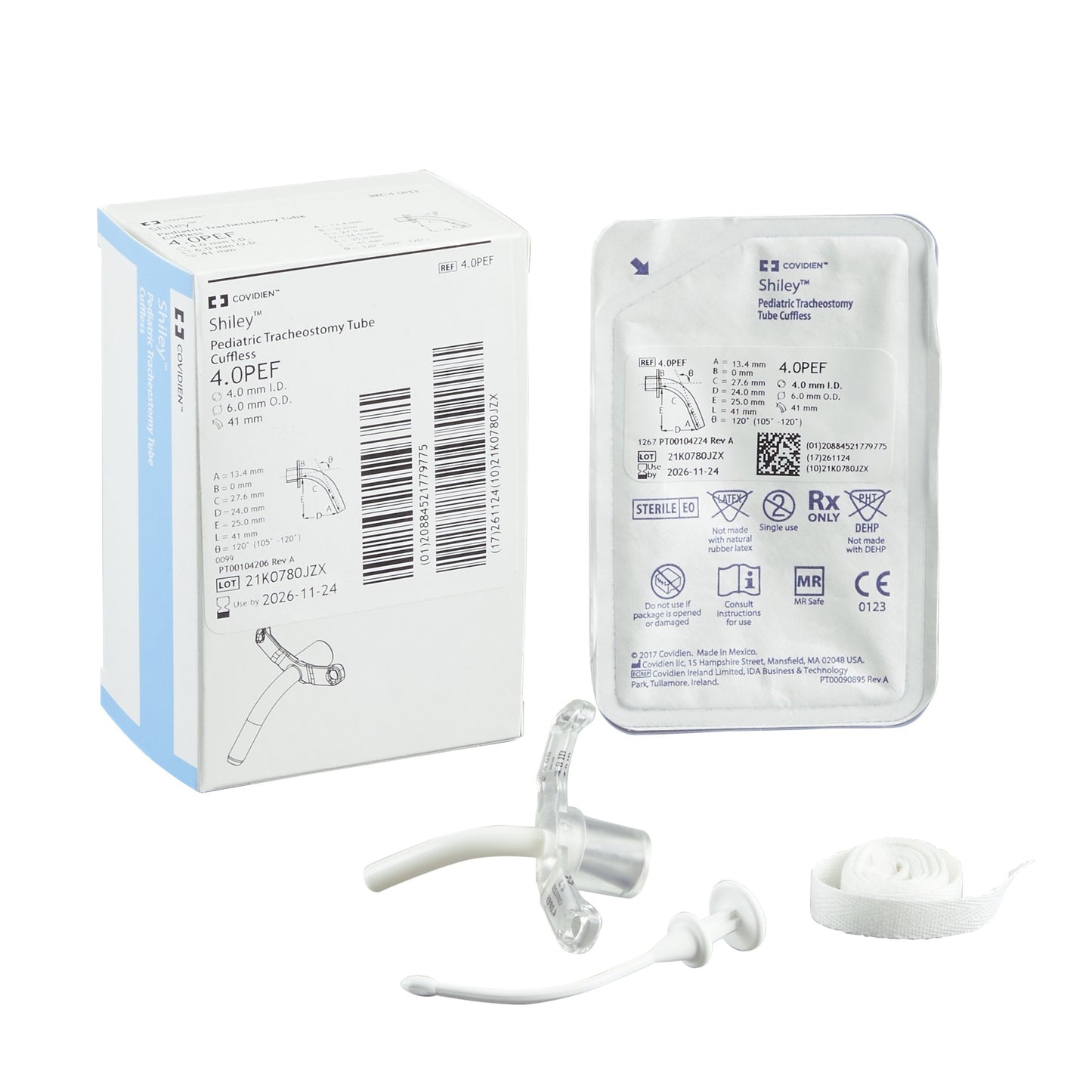 Uncuffed Tracheostomy Tube Shiley™ Pediatric