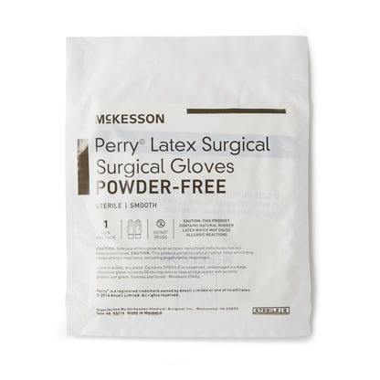 McKesson Perry® Performance Plus Surgical Glove, Size 6.5, Cream