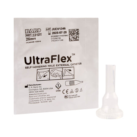 Bard 33101 UltraFlex Male External Catheter, Small