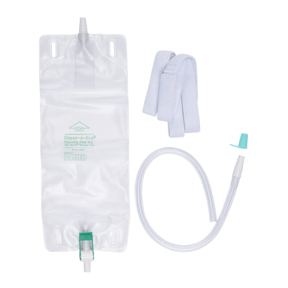 Bard® Dispoz-a-Bag® Urinary Leg Bag, Flip-Flo™ Valve, 32 oz