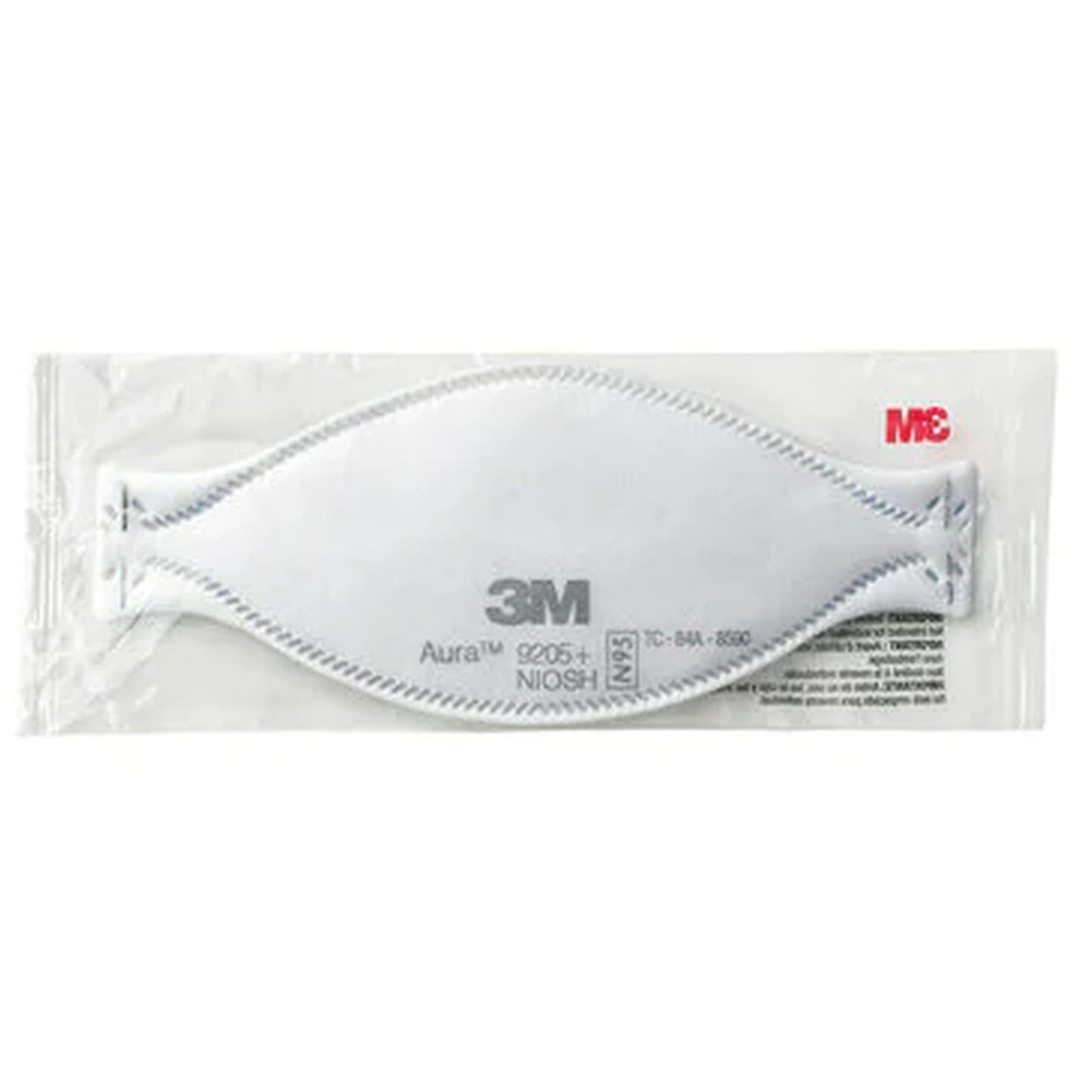 Particulate Respirator Mask 3M™ Aura™ Industrial N95 Not Rated Elastic Strap One Size Fits Most