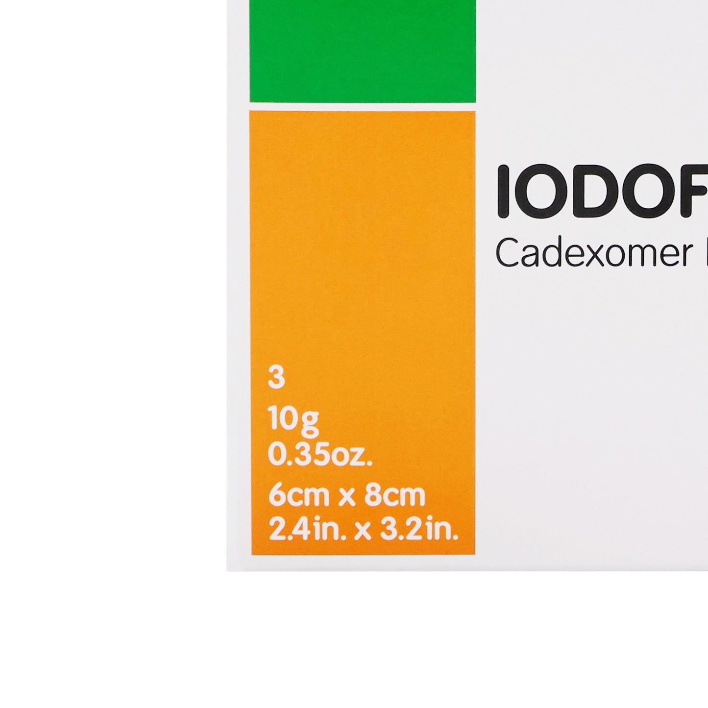 Iodoflex™ Impregnated Dressing, 2-1/8 x 3 Inch