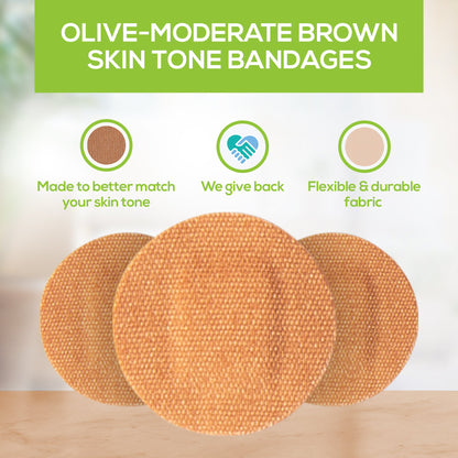 TruColour® Olive Adhesive Strip, Spot