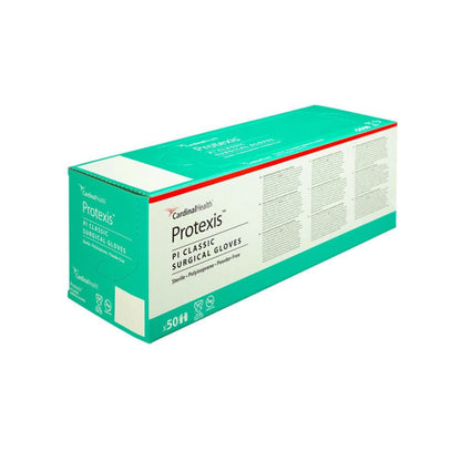 Cardinal 2D72PL80X Protexis™ PI Classic Polyisoprene Surgical Glove, Size 8, Ivory