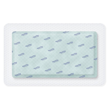 Zetuvit® Plus Silicone Border Super Absorbent Dressing, 6 x 10 Inch