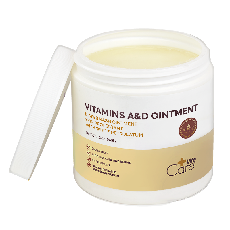 Dynarex WeCare Vitamins A&D Ointment, Packet, Tube, Jar