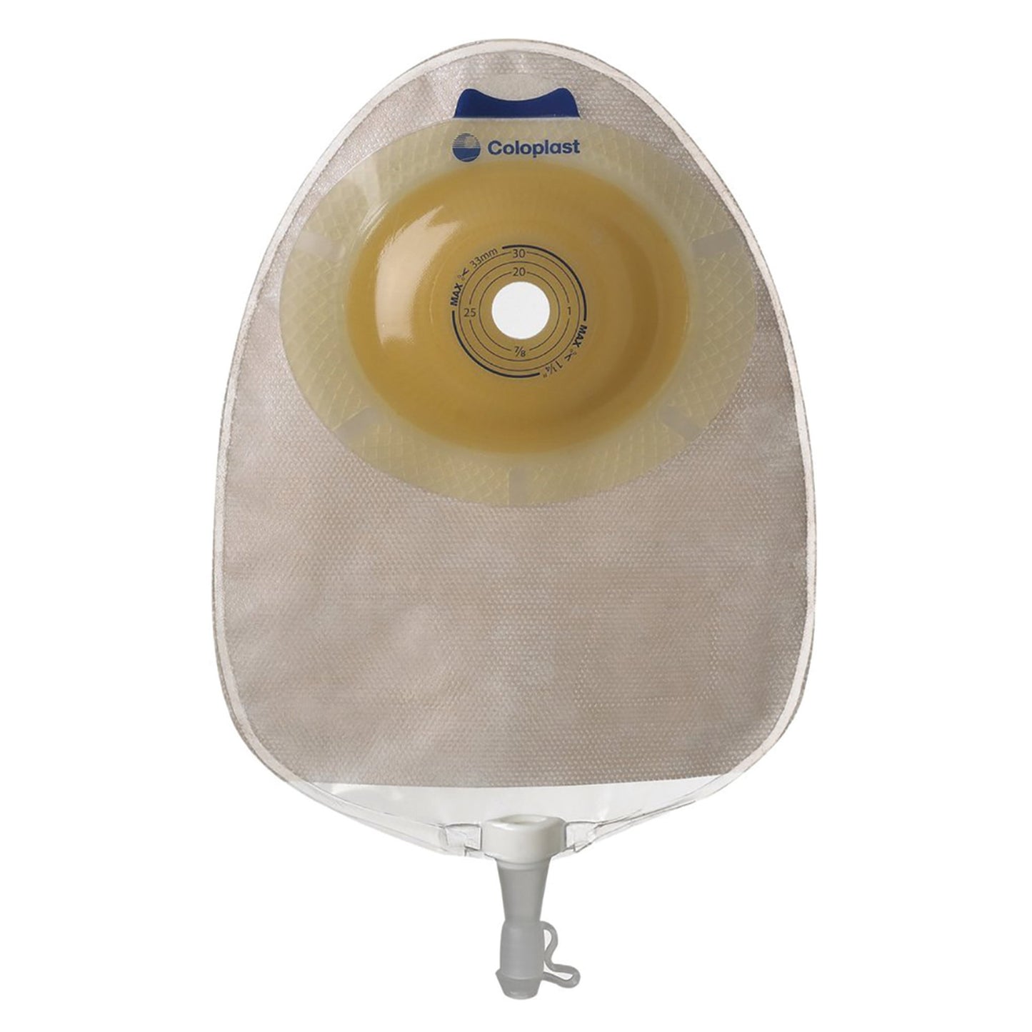 SenSura® Xpro Convex Light 1-Piece Opaque Urostomy Pouch, 25mm Stoma