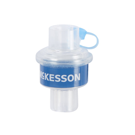 McKesson 16-6220 Heat and Moisture Exchanger with Filter 29.2 mg H₂O/L @ VT 500 mL 2.5 cm H₂O @ 30 LPM