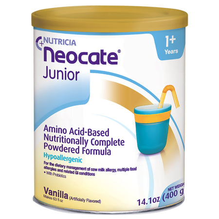Nutricia North America 133282 Neocate Junior Amino Acid-Based Powdered Formula, Vanilla, 14.1-ounce can