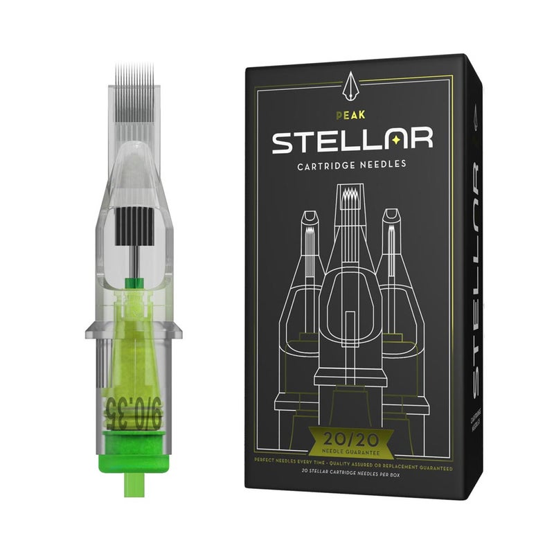 Peak Stellar Bugpin #12 Curved Magnum Long Taper Cartridges - STELLAR-283 by Lexicon Supply product image - view 4