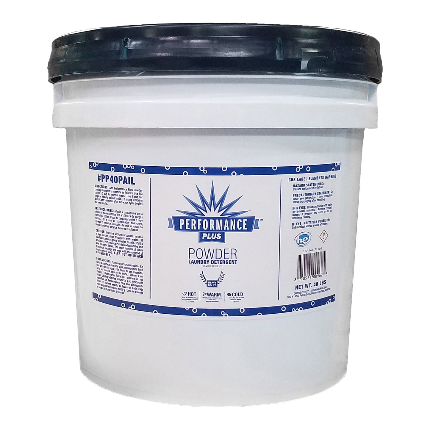 Laundry Detergent Performance™ Plus 40 lbs. Pail Powder Scented