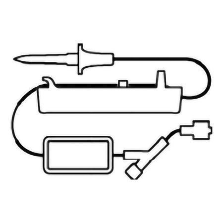 ICU Medical 21-7345-24 CADD High Volume Trioctyl Trimellitate (TOTM) IV Pump Set