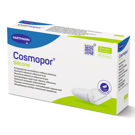 Hartmann 1264204 Cosmopor Silicone Island Dressing, 3.2 x 6 Inch, 5 to 12 Inch Length