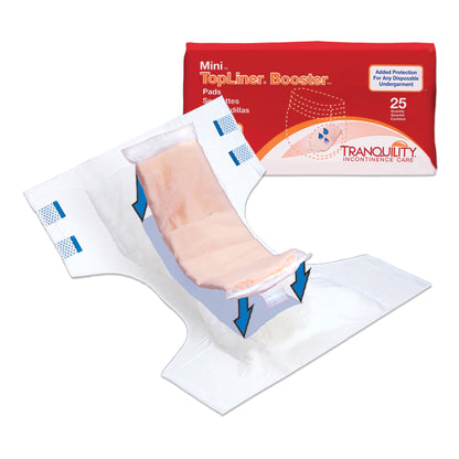 TopLiner™ Mini Incontinence Booster Pad, 2¾ x 10½ Inch
