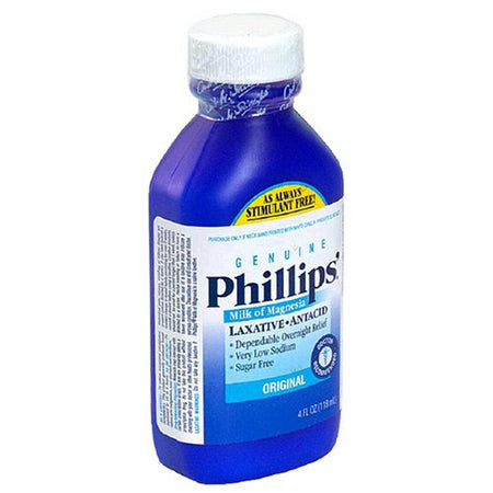 Bayer 31284355104 Phillips' Milk of Magnesia Magnesium Hydroxide Laxative