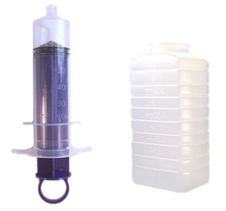 Vesco Medical 1138038 Vesco Enteral / Oral Syringe Kit, 60 mL, Enfit Tip, Flat Top Style
