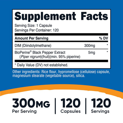 Dietary Supplement nutricost® 300 mg Strength Capsule 120 Per Bottle