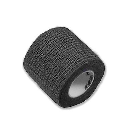 Dynarex 3212 Sensi-Wrap Cohesive Bandage, 2 Inch x 5 Yard, 4 to 6 Yard Length, Black