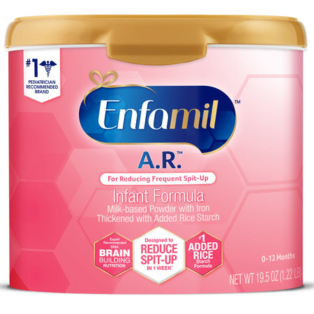 Mead Johnson 498204 Enfamil A.R. Infant Formula, 19.5-ounce canister