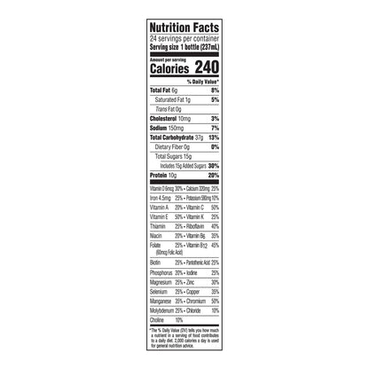 Boost® Original Chocolate Balanced Nutritional Drink, 8-ounce bottle