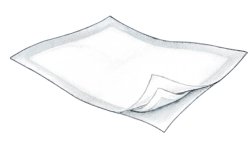 Cardinal 7209 Curity Crib Liner Underpad, 10 x 14 Inch