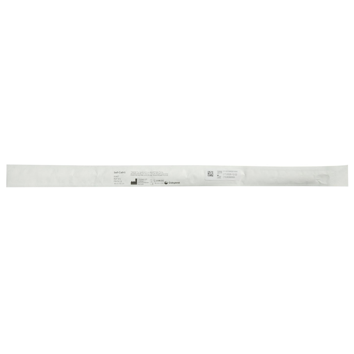 Self-Cath® Urethral Catheter, 12 Fr., Unisex, Coude