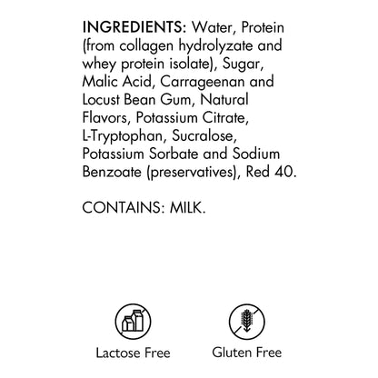 Gelatein® Plus Cherry High Protein Gelatin, 4-ounce cup