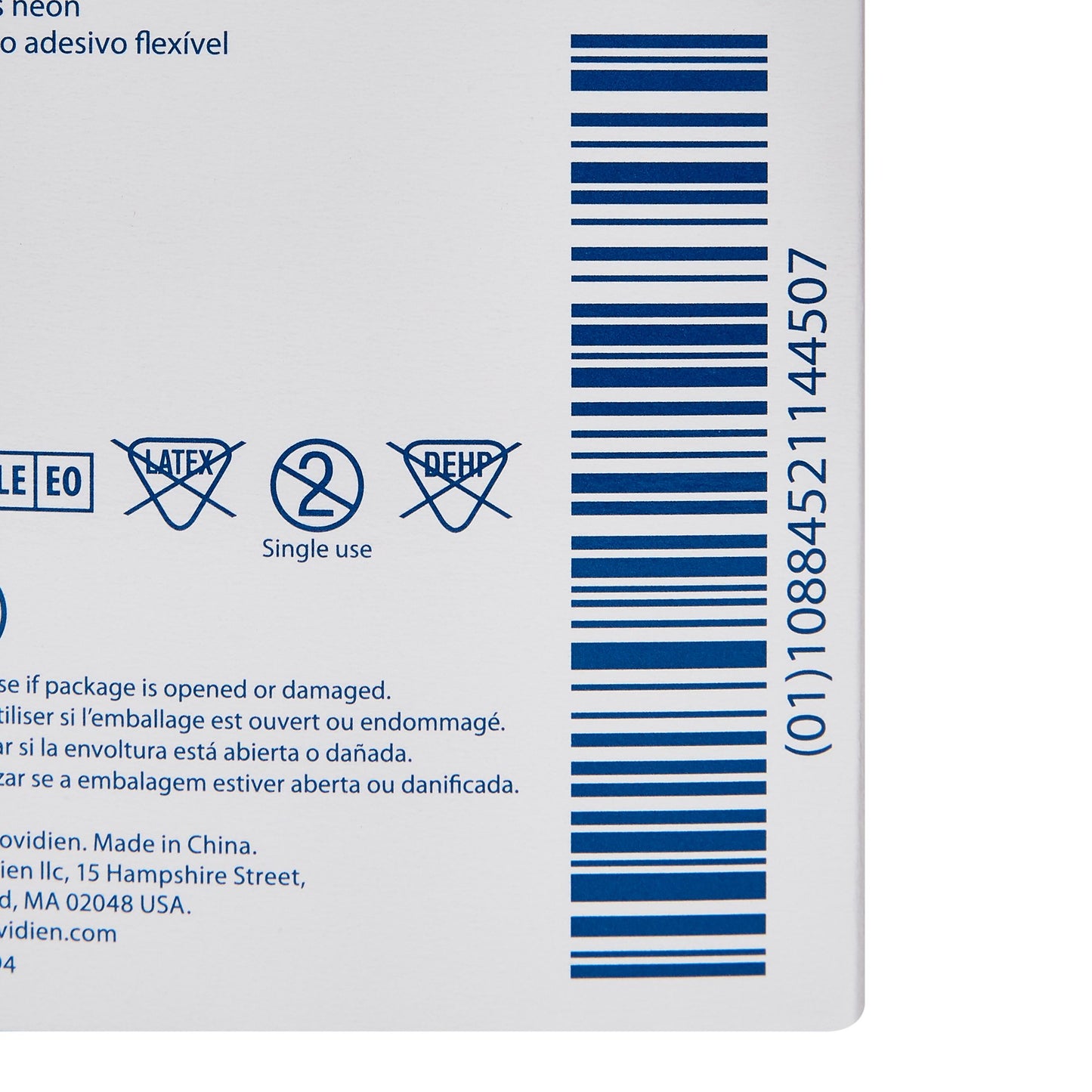 Curity™ Neon Adhesive Strip, 1 x 3 Inch