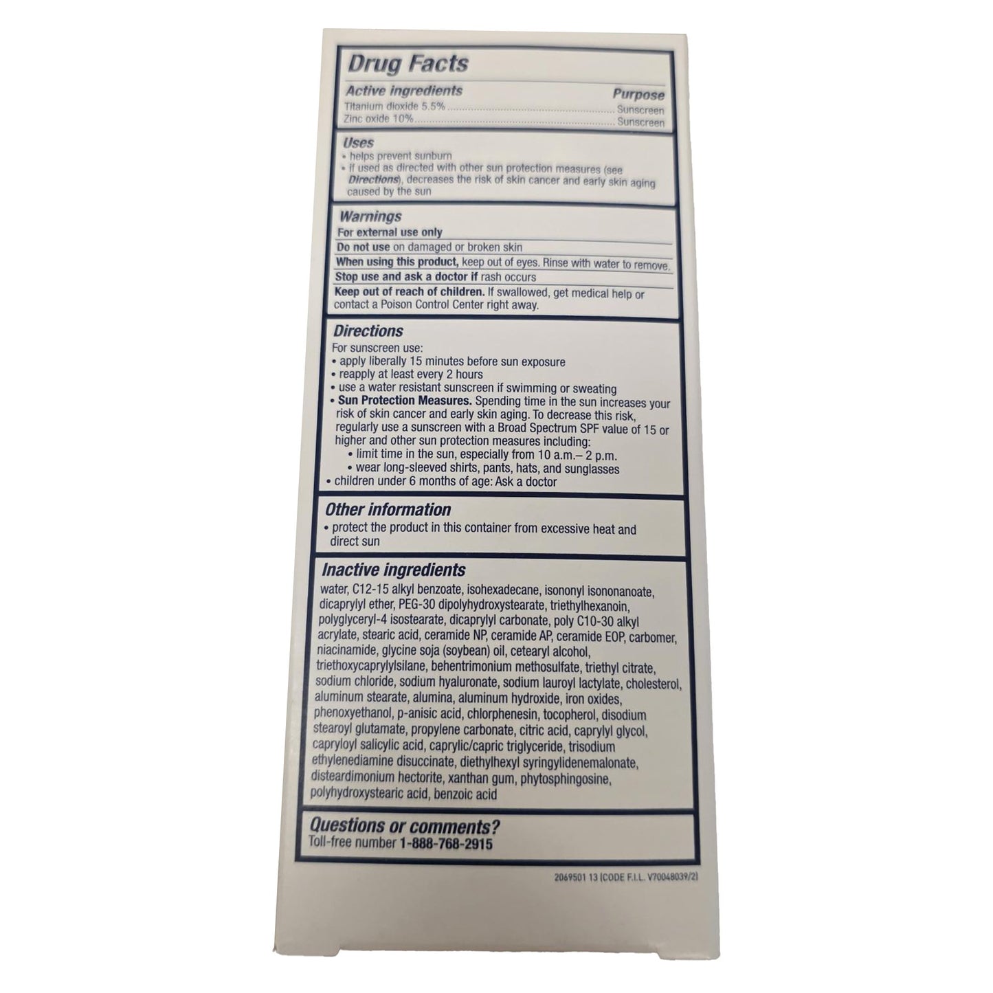 Sunscreen CeraVe® Hydrating Mineral Sunscreen Medium Sheer Tint SPF30 Lotion 1.7 oz. Tube