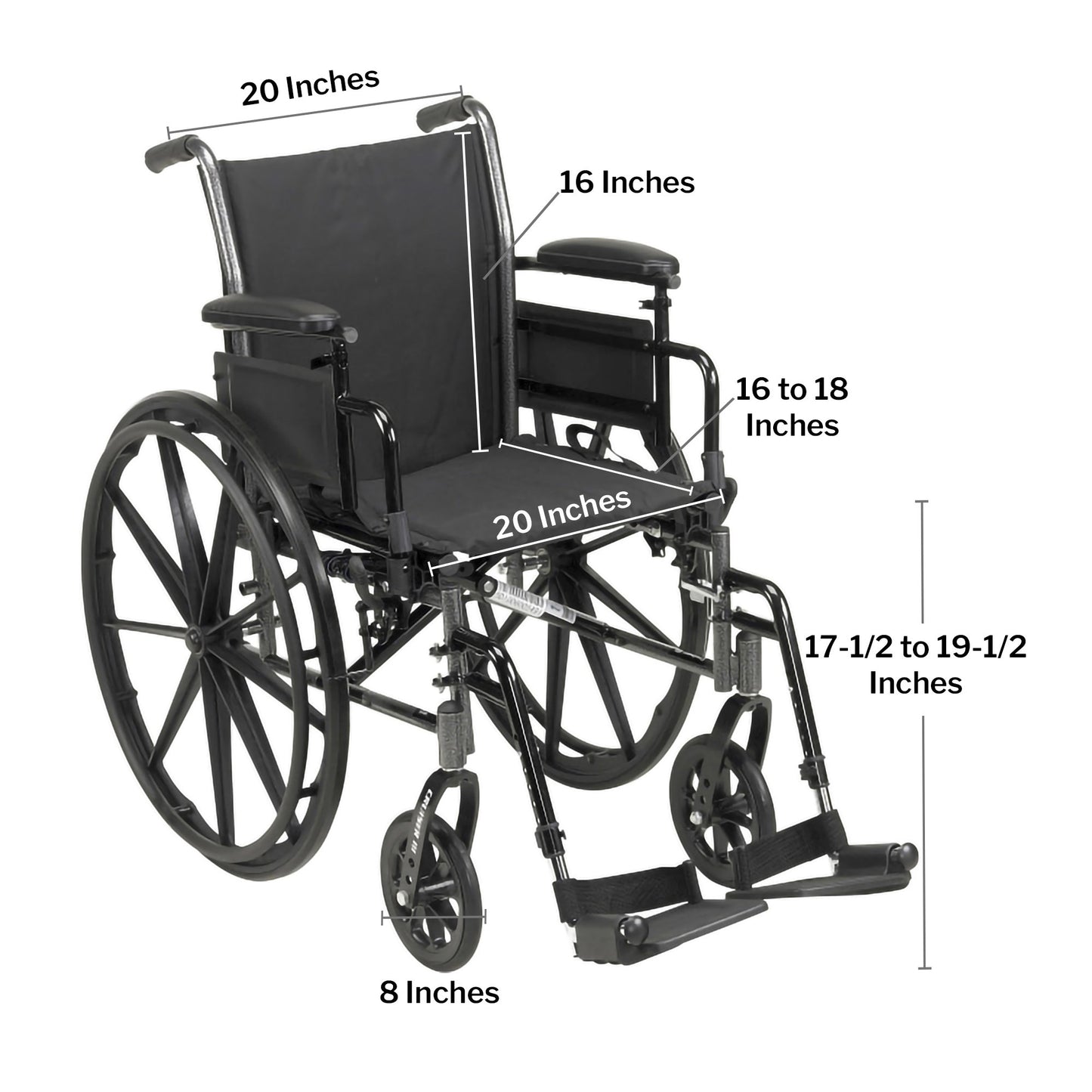 drive™ Cruiser III Lightweight Wheelchair