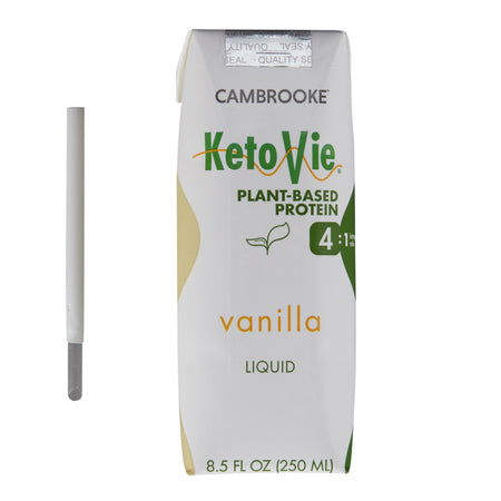 Cambrooke Therapeutics 50603 KetoVie 4:1 Plant-Based Protein Oral Supplement