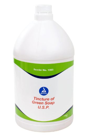 Dynarex Tincture of Green Soap, 1 gallon, 1363