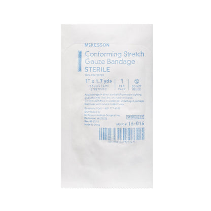 McKesson Sterile Conforming Bandage, 1 Inch x 1-7/10 Yard
