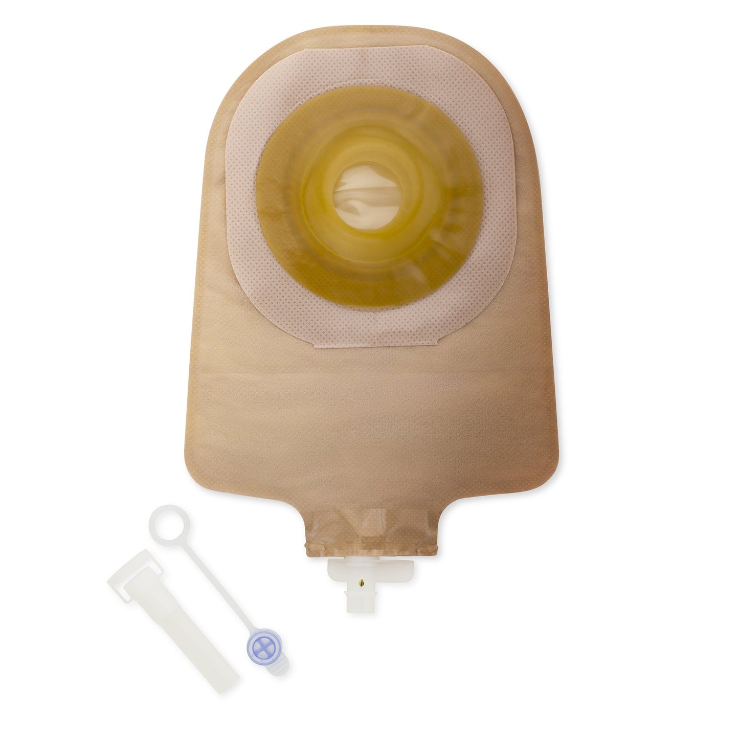 Premier™ One-Piece Beige Urostomy Pouch, Pre-cut to Fit 25 mm Stomas