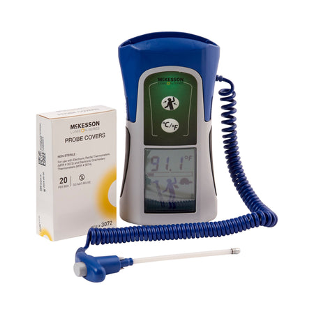McKesson 3074 Lumeon Digital Stick Thermometer, Oral, Axillary